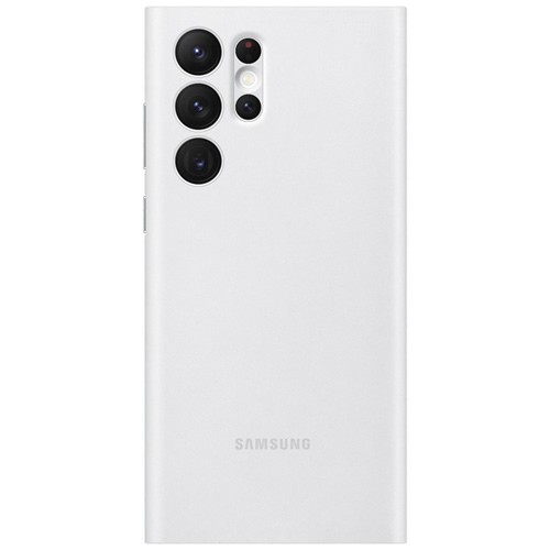 Чехол-книжка Samsung Clear View для Galaxy S22 Ultra Белый (EF-ZS908CWEGRU) 2