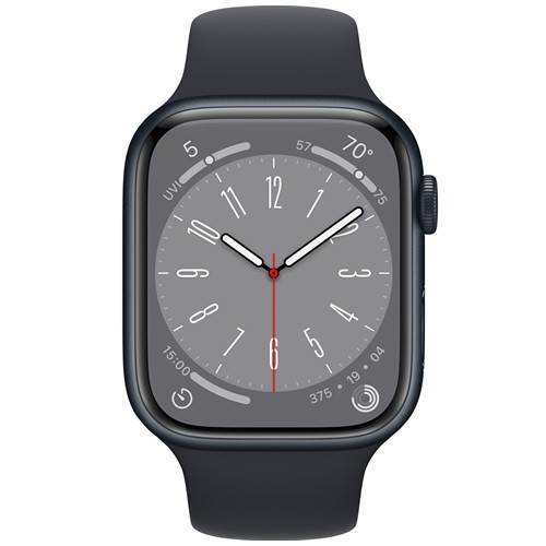 Умные часы Apple Watch Series 8 41 мм Midnight Aluminium Case, Midnight Sport Band S/M 2