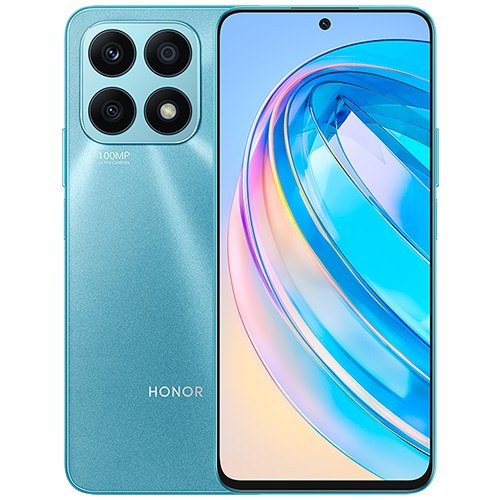 Смартфон Honor X8A 6/128Gb Cyan Lake (Небесный Голубой) EAC 1