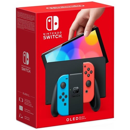 Игровая приставка Nintendo Switch OLED 64Gb Neon Blue/Neon Red 5