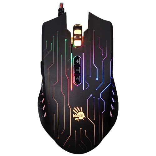 Проводная мышь A4Tech Bloody Q82 USB оптическая Black (Черная) 1