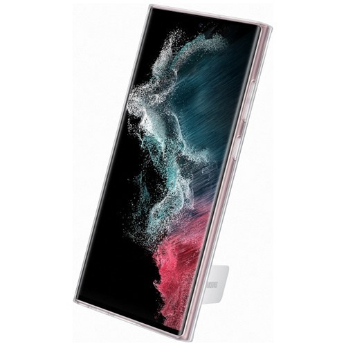 Клип-кейс Samsung Clear Standing для Galaxy S22 Ultra Прозрачный (EF-JS908CTEGRU) 4