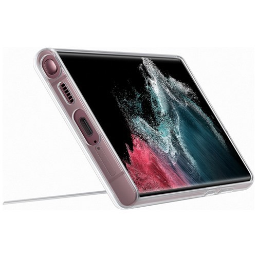 Клип-кейс Samsung Clear Standing для Galaxy S22 Ultra Прозрачный (EF-JS908CTEGRU) 5