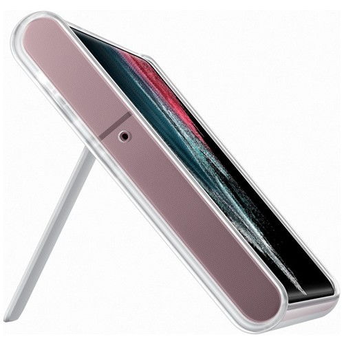 Клип-кейс Samsung Clear Standing для Galaxy S22 Ultra Прозрачный (EF-JS908CTEGRU) 7