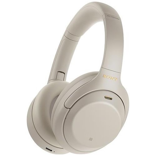 Беспроводные наушники Sony WH-1000XM4 Silver (Серебристый) 1