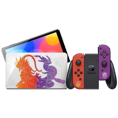 Игровая приставка Nintendo Switch OLED 64Gb Pokemon Scarlet & Violet Edition 6