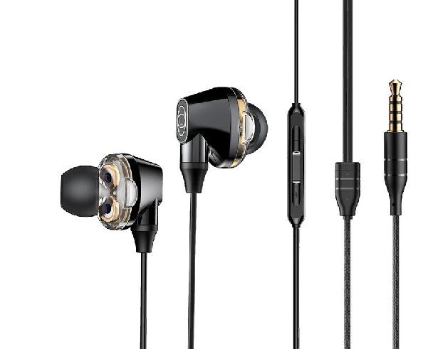 Наушники Baseus Encok H10 Dual Dynamic Wired Headset (Black) NGH10-01 1