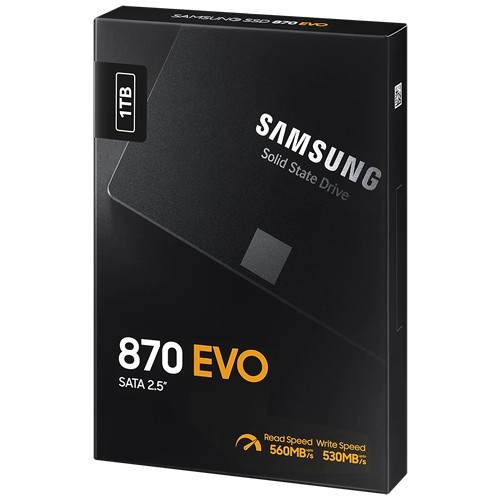 Твердотельный накопитель Samsung 870 EVO SATA 2.5" SSD 1Tb MZ-77E1T0BW 8