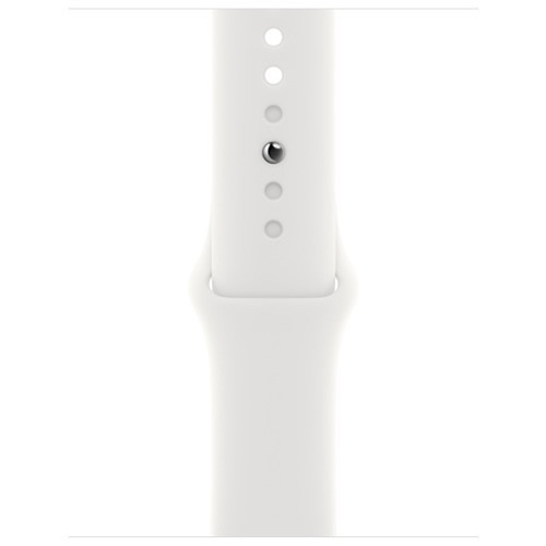 Умные часы Apple Watch Series 8 41 мм Silver Aluminium Case, White Sport Band S/M 4