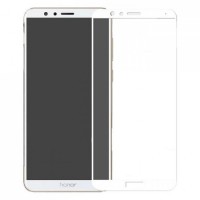 Стекло Honor 7x 5D белая рамка