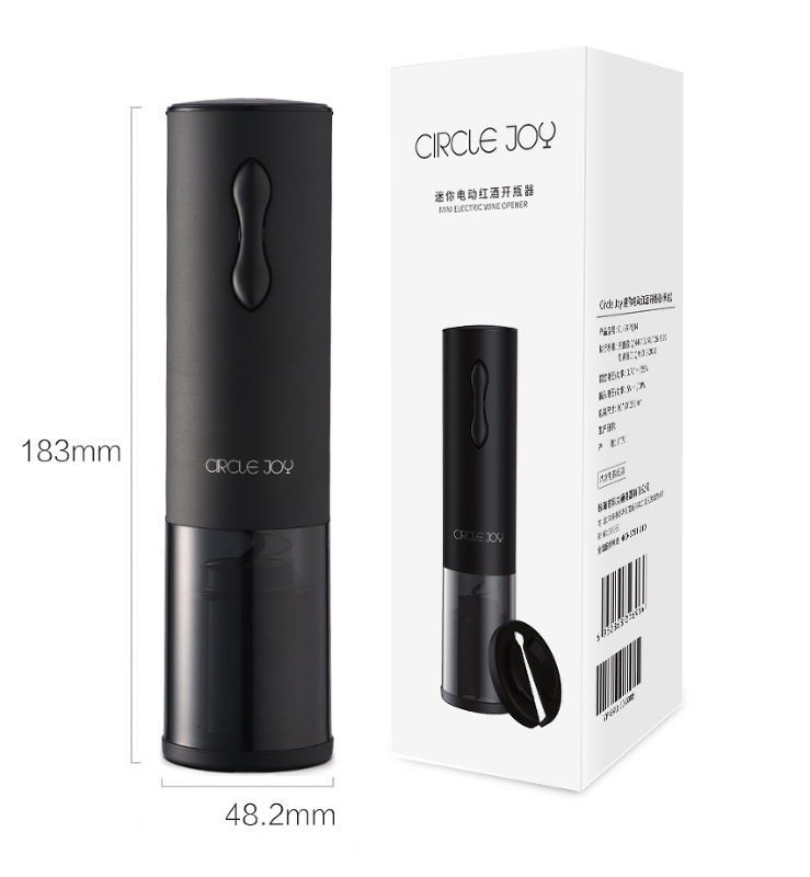 Штопор Circle Joy Mini Wine Opener электрический Black (Черный) CJ-EKPQ04 4