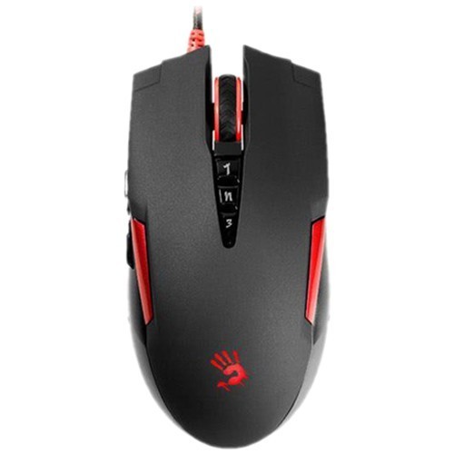 Проводная мышь A4Tech Bloody V2M USB оптическая Black (Черная) 1
