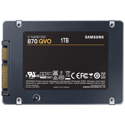 Твердотельный накопитель Samsung 870 QVO SATA 2.5" SSD 1Tb MZ-77Q1T0BW 2
