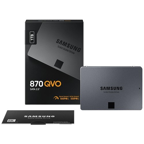 Твердотельный накопитель Samsung 870 QVO SATA 2.5" SSD 1Tb MZ-77Q1T0BW 9