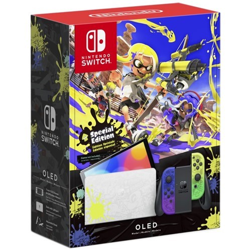 Игровая приставка Nintendo Switch OLED 64Gb Splatoon 3 Edition 7