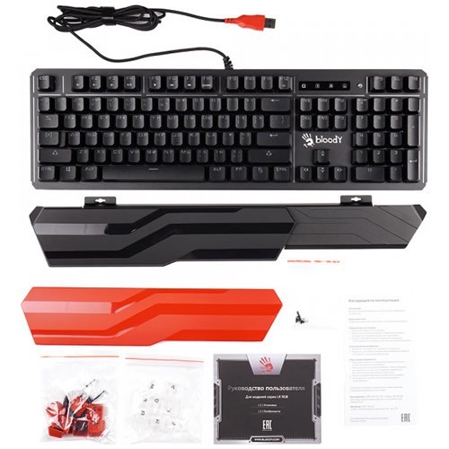 Клавиатура A4Tech Bloody B975 USB Black (Черная) 8