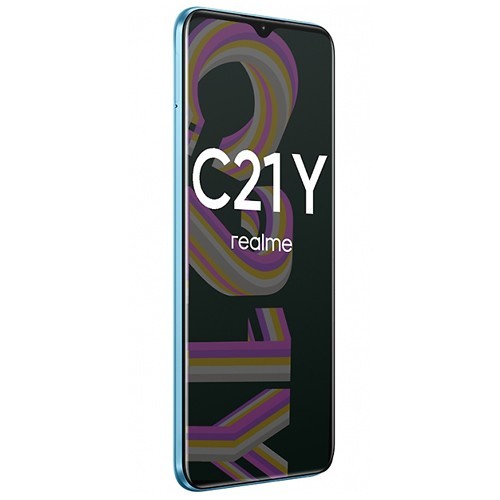 Смартфон Realme C21Y 3/32Gb Cross Blue (Голубой) EAC 4