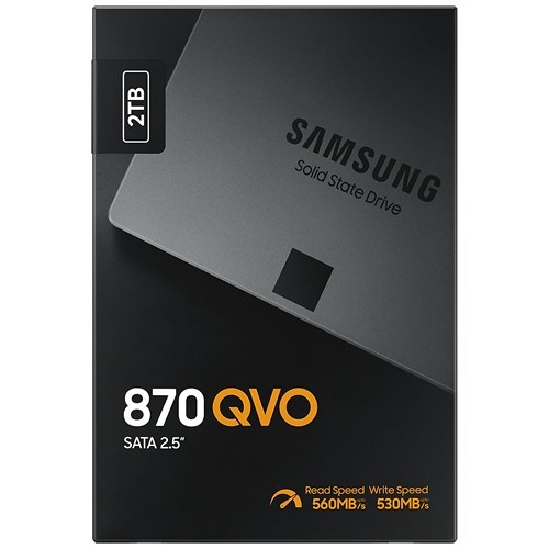 Твердотельный накопитель Samsung 870 QVO SATA 2.5" SSD 2Tb MZ-77Q2T0BW 6