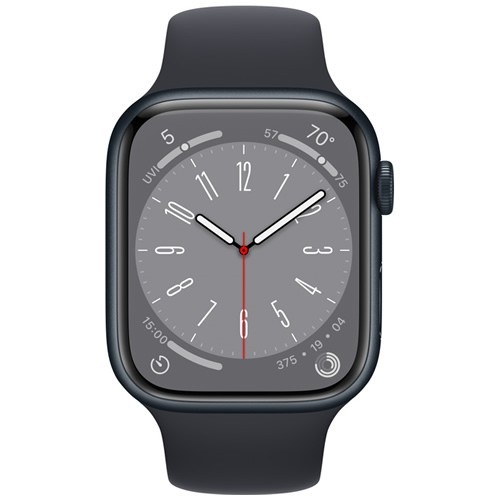 Умные часы Apple Watch Series 8 45 мм Midnight Aluminium Case, Midnight Sport Band S/M 2