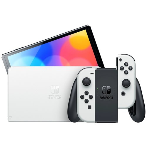 Игровая приставка Nintendo Switch OLED 64Gb White 5