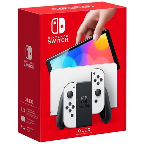 Игровая приставка Nintendo Switch OLED 64Gb White 6