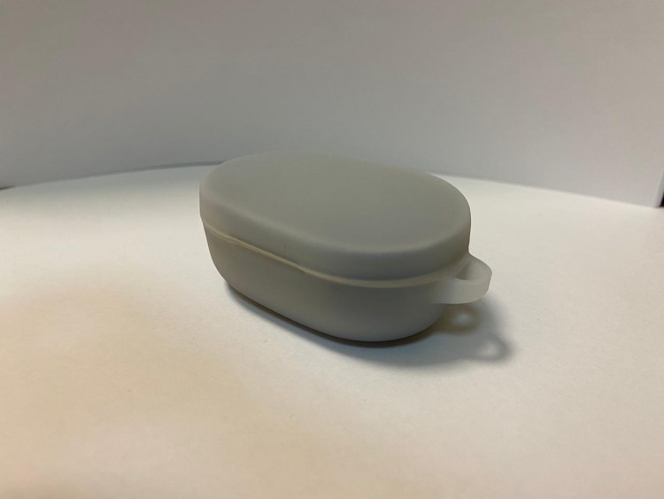 Силиконовый чехол для беспроводных наушников Xiaomi AirDots/Redmi AirDots (Transparent) Прозрачный 2