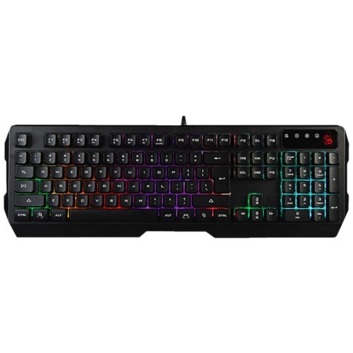 Клавиатура A4Tech Bloody Q135 Neon USB Black (Черная) 1