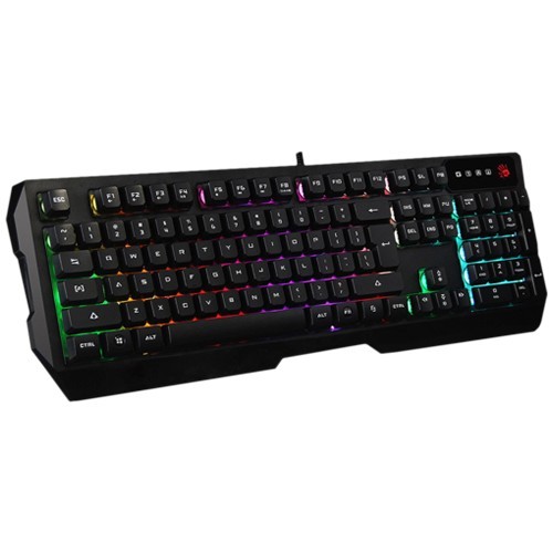 Клавиатура A4Tech Bloody Q135 Neon USB Black (Черная) 2