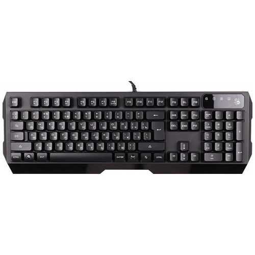 Клавиатура A4Tech Bloody Q135 Neon USB Black (Черная) 4
