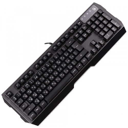 Клавиатура A4Tech Bloody Q135 Neon USB Black (Черная) 5