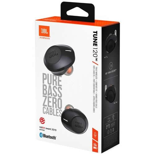 Беспроводные наушники JBL Tune 120 TWS Black (Черный) EAC 7