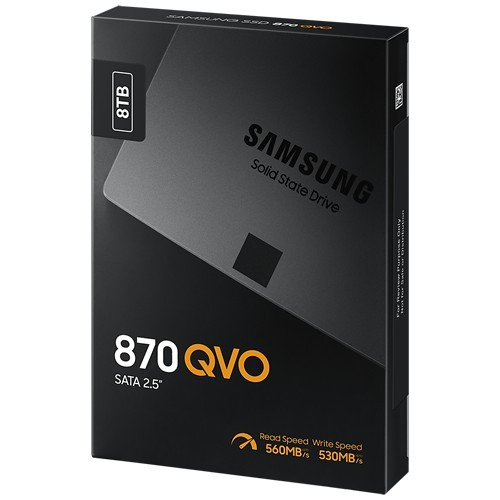 Твердотельный накопитель Samsung 870 QVO SATA 2.5" SSD 8Tb MZ-77Q8T0BW 8