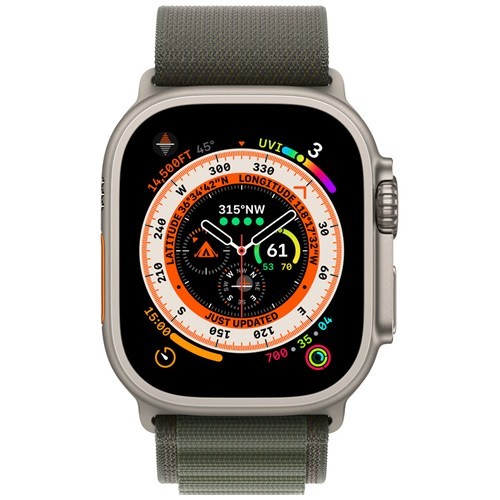 Умные часы Apple Watch Ultra 49 мм Titanium Case Green Alpine Loop Large 2