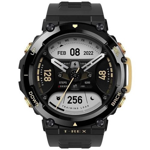 Часы Amazfit T-Rex 2 Black/Gold (Черный/Золотой) EAC 2