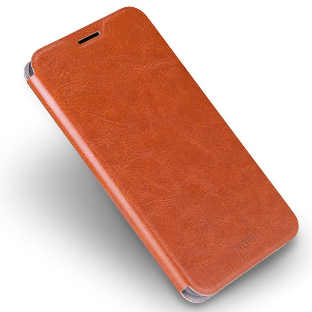 Чехол-книжка MOFI для Xiaomi redmi 6 (коричневая) 1