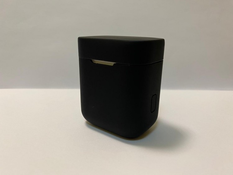 Силиконовый чехол для беспроводных наушников Xiaomi AirDots Pro (Black) Черный 2
