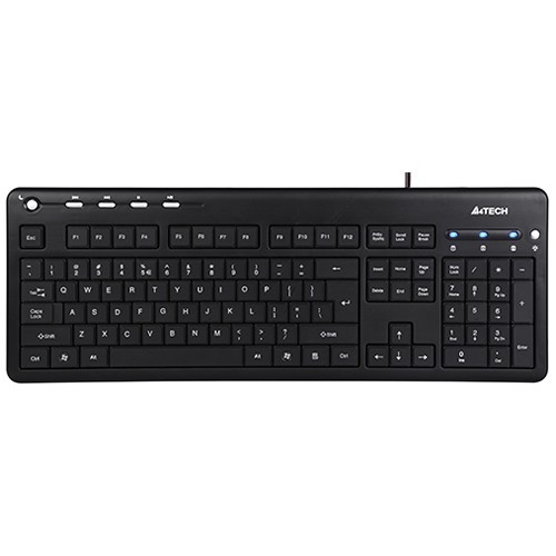 Клавиатура A4Tech KD-126-1 USB Black (Черная) 1