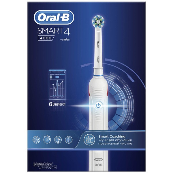 Электрическая зубная щетка Oral-B Smart 4 4000 EAC 2