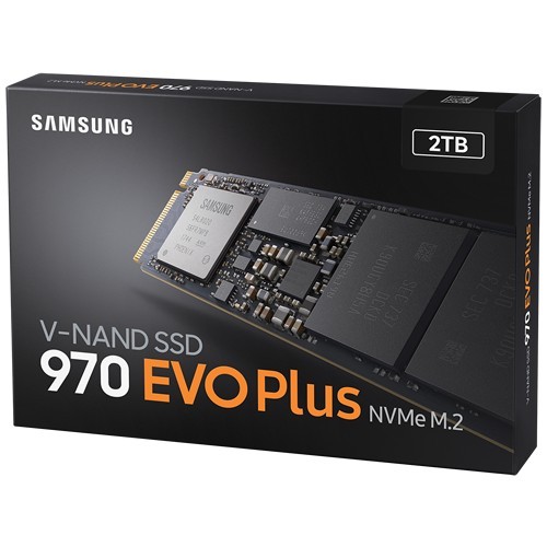Твердотельный накопитель Samsung 970 EVO Plus NVMe M.2 SSD 2Tb MZ-V7S2T0BW 7