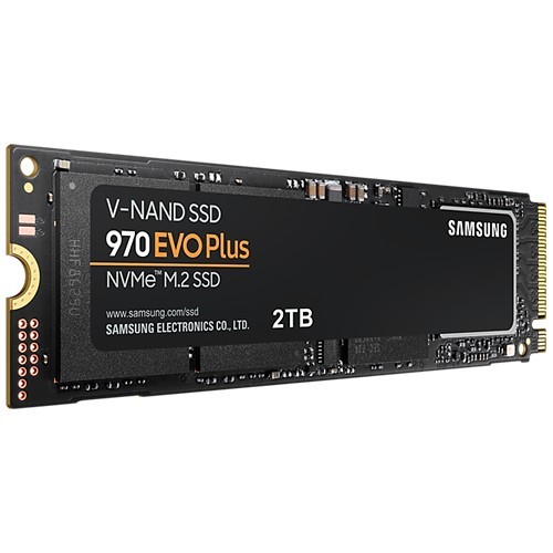 Твердотельный накопитель Samsung 970 EVO Plus NVMe M.2 SSD 2Tb MZ-V7S2T0BW 4