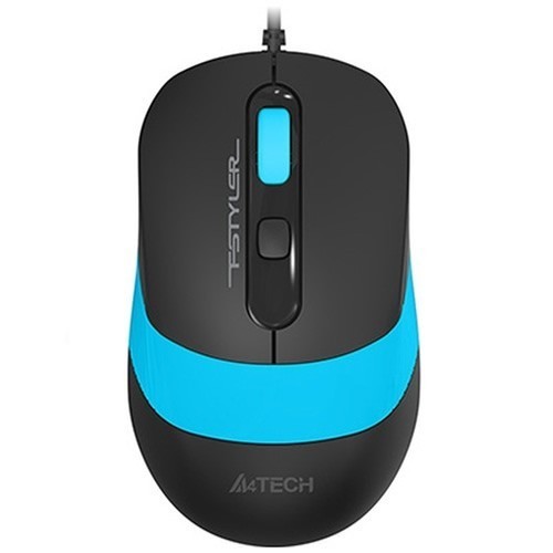 Проводная мышь A4Tech Fstyler FM10 USB оптическая Black/Blue (Черно-синяя) 1