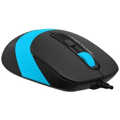 Проводная мышь A4Tech Fstyler FM10 USB оптическая Black/Blue (Черно-синяя) 3
