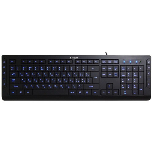 Клавиатура A4Tech KD-600L USB Black (Черная) 1