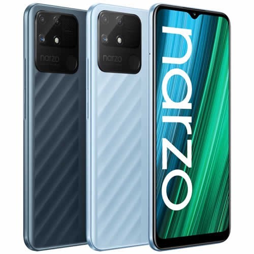 Смартфон Realme Narzo 50A 4/64Gb Oxygen Blue (Синий) EAC 2