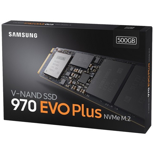 Твердотельный накопитель Samsung 970 EVO Plus NVMe M.2 SSD 500Gb MZ-V7S500BW 5