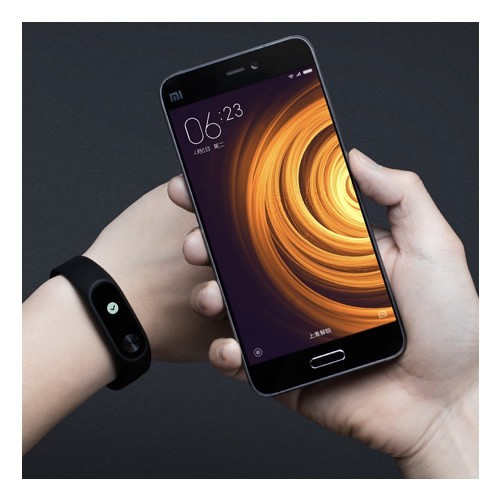 Фитнес-браслет Xiaomi Mi Band 2 Black (Черный) EAC 6