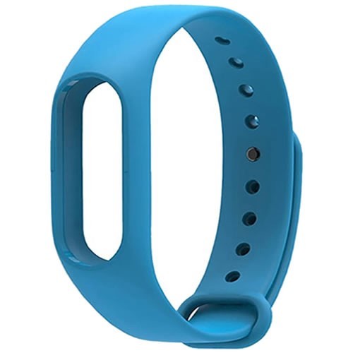 Силиконовый браслет для Xiaomi Mi Band 2 Blue (Голубой) 1