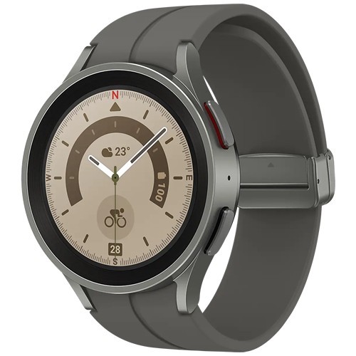 Умные часы Samsung Galaxy Watch 5 Pro 45мм Gray Titanium (Серый титан) 1