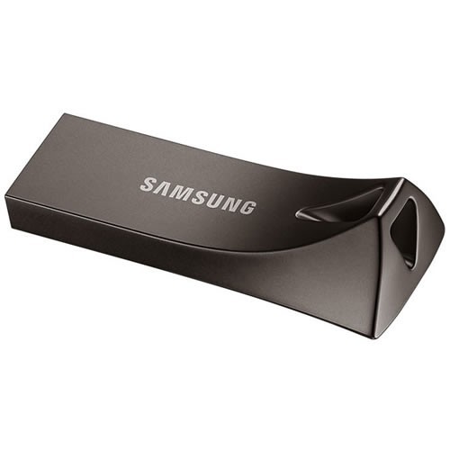 Флеш-накопитель Samsung BAR Plus 256Gb USB 3.1 Titan Grey (Серый титан) MUF-256AB/APC 4