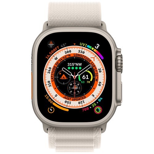 Умные часы Apple Watch Ultra 49 мм Titanium Case Starlight Alpine Loop Medium 2
